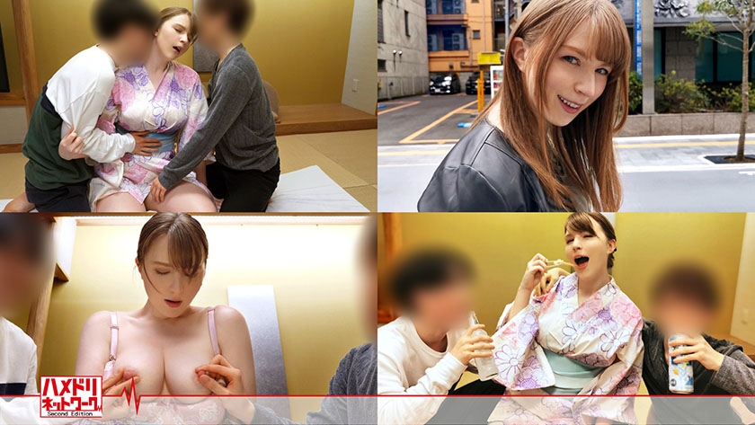 【仏産爆乳妻が緊急来日】新婚1週間で裏切りの3P乱交！前後同時ハメ＆4連続中出し孕ませ酒池肉林
