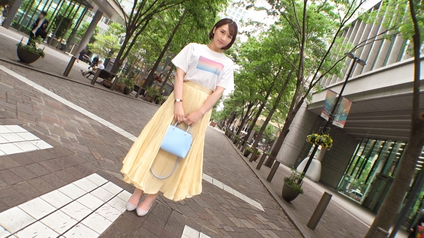 【不動産会社勤務の24歳】「断れない」おっとり女子を謝礼で誘惑…敏感すぎて喘ぎが止まらない初撮り