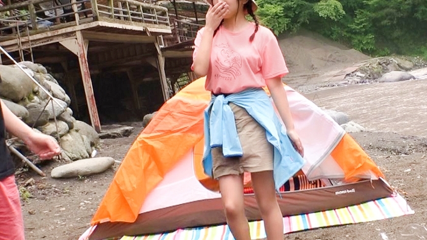 美容部員なつき（21歳）を山中でガチ軟派。失恋の傷跡を癒やす開放感MAXの野外セックスと揺れる巨乳。