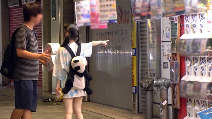【秋葉原ナンパ】21歳ニート美少女、ガシャポン運試しから即快楽落ち！敏感すぎる乳首を攻められビクビク絶頂